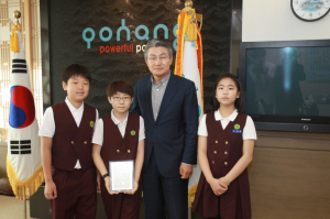 포항제철 동ㆍ서ㆍ지곡초교, 장학금 전달