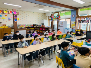 문경교육청, 신학기 초등돌봄교실 현장 점검