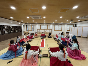 수성구, 태국 팸투어 관광객 대상 한국전통문화 체험 진행