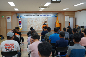 상주소방서, 신임 의용소방대원 대응 역량강화 교육