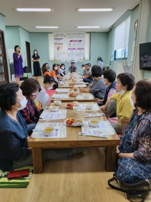 칠곡인문학마을, 마을의견 나누는 생각밥상 진행