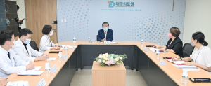 홍준표 시장, 대구의료원 현장 찾아