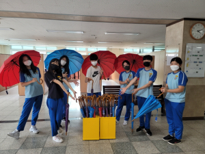 칠곡군 북삼중학교, 양심우산 대여 서비스