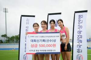 안동시청 육상경기단, 전국대회서  ‘금빛 질주’