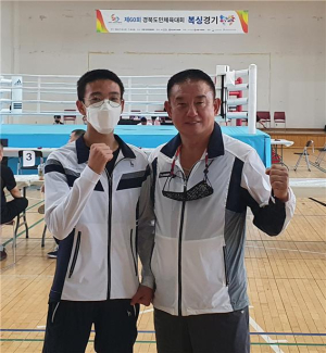 경북도민체전복싱 포항권투체육관 김도윤 선수 2년 연속 준우승