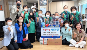 수성구 두산동 새마을부녀회, 공설경로당 방문