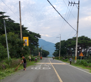 포항 기계면, 환경 정화 활동 전개