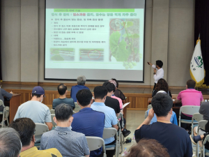 성주군, 샤인머스켓 재배 기술 기초교육 실시