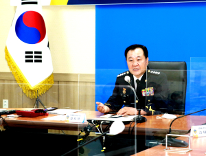 동해해양경찰서 울릉출신 최시영 서장 취임