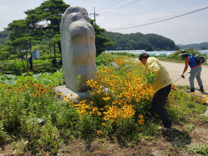 상주 화동면 바르게살기운동협의회, 도지정문화재 환경정비