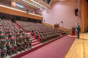 軍 장성 출신 남한권 울릉군수, 육사1학년생도 대상 안보강연