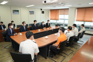 수성구의회 제9대 전반기 확대의장단, 유관기관 방문