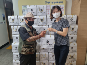 DGB대구은행 영주지점, 어르신 건강한 여름나기 도와