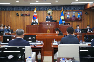 제258회 울진군의회 임시회 폐회