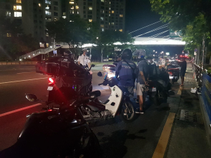 대구동부경찰서, 야간 굉음유발 이륜차 특별 단속