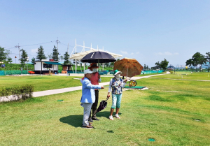 영천시 조교 파크골프장 공인인증 현장 심의