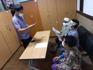 상주 화남면, 노인일자리사업 혹서기 안전예방교육
