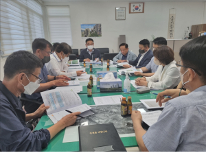 포항시 오천읍, 사업예산 확보 위한 간담회 개최