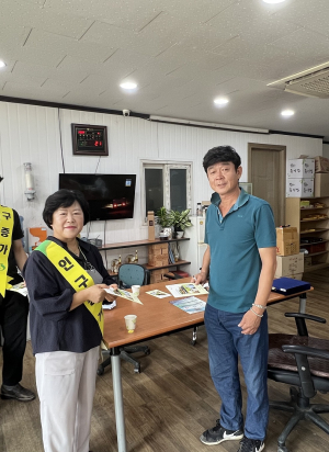상주 동성동, 인구증가 홍보활동 ‘눈길’