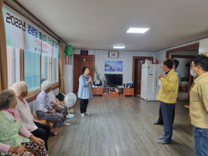 홍석표 봉화부군수, 폭염 피해 예방 팔 걷어