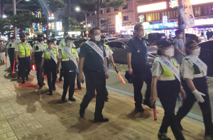 포항북부경찰서, 공동체 치안확립 합동순찰