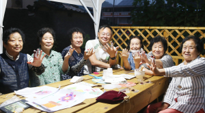 김재욱 칠곡군수, 마을 어르신과 이색 소통