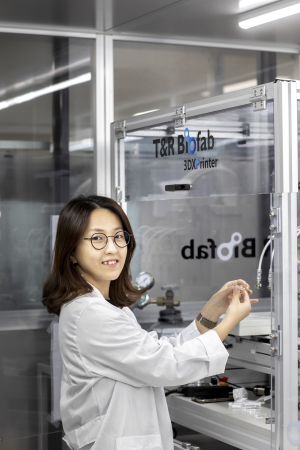 포스텍 장진아 교수팀, 3D 바이오프린팅 활용한 인공장기 생성