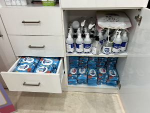 청송교육청, 2학기 개학 대비 학교 방역 현장점검