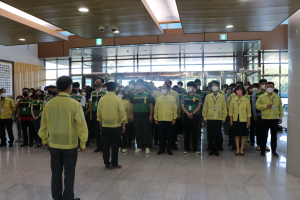 포항교육청, 을지연습 공무원 비상소집 훈련 실시