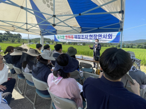 상주농기센터, 추석 수확  농작물 병해충 예찰 방제 총력