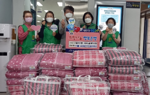 대구 범어1동 새마을부녀회, 추석 선물 전달