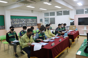 경북도포항교육청, 을지연습 학교재배치 훈련 실시