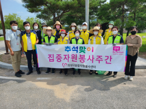 의성 봉양면, 추석맞이 환경정화활동 구슬땀