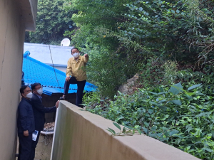 포항시 남구청, 재난재해지역 현장점검 나섰다