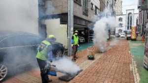 포항 북구보건소, 장마철 취약지역 합동 특별방역 실시