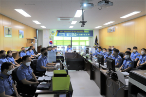 울진해경, 2022년 을지훈련 마무리