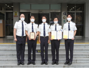 2분기 교통안전 베스트 순찰팀에 대구남부경찰서 교통4팀