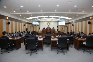 칠곡군의회 제286회 정례회서 의안 심사
