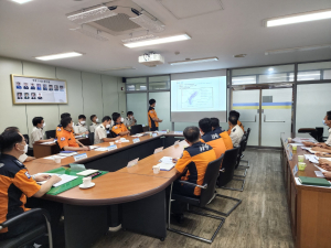 대구수성소방서, 태풍 힌남노 대비 비상대책회의 개최