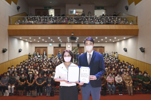 달성여성대학 개강…입학생 500명 참석
