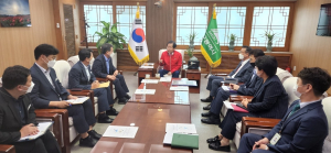 군위군 밀리터리타운 조성, 대구시에 건의