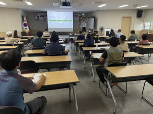 포항농기센터, 딸기 화아분화 검경 교육 ‘호응’