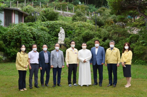 고령교육청, 추석맞이 ‘성요셉재활원’ 위문 방문