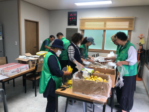 울진 금강송면 지역사회보장협의체, 마음담은 반찬지원 사업 실시