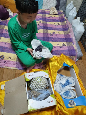 구미, 취약계층 아동에 추석맞이 제철 식품 전달