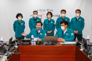 구미시의회, 재난안전대책본부 긴급 방문