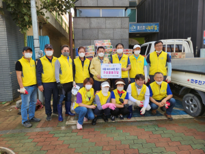 국제로타리 3630지구 신포항로타리클럽, 수해 복구 활동ㆍ구호물품전달