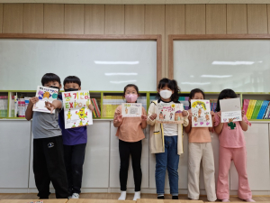 영주인삼엑스포 초청 손편지 쓴 풍기초 학생들