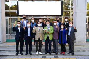 대구시 새마을회장단, 동구청 방문 간담회