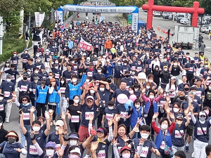 4년 만에 대면대회…달서하프마라톤 3700여 명 참가 ‘성료’
